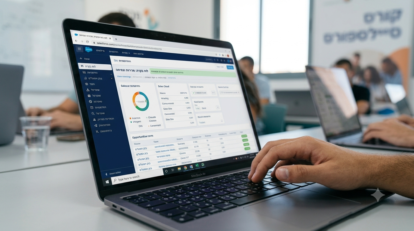 עבודה מעשית ב-Salesforce במסלול ההכשרה